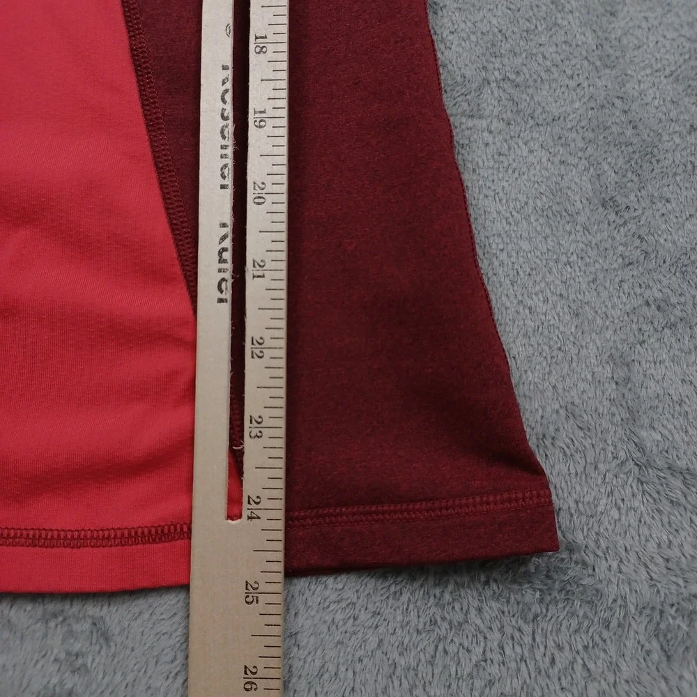 Nike Hoodie Womens XS Red Pro Activewear Pullover Sweater Pockets Casual